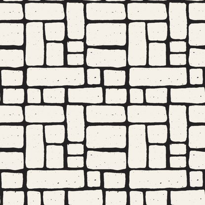 Ink Block Print Pattern 5 Minky Fabric