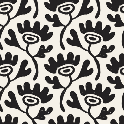 Ink Block Print Pattern 7 Minky Fabric