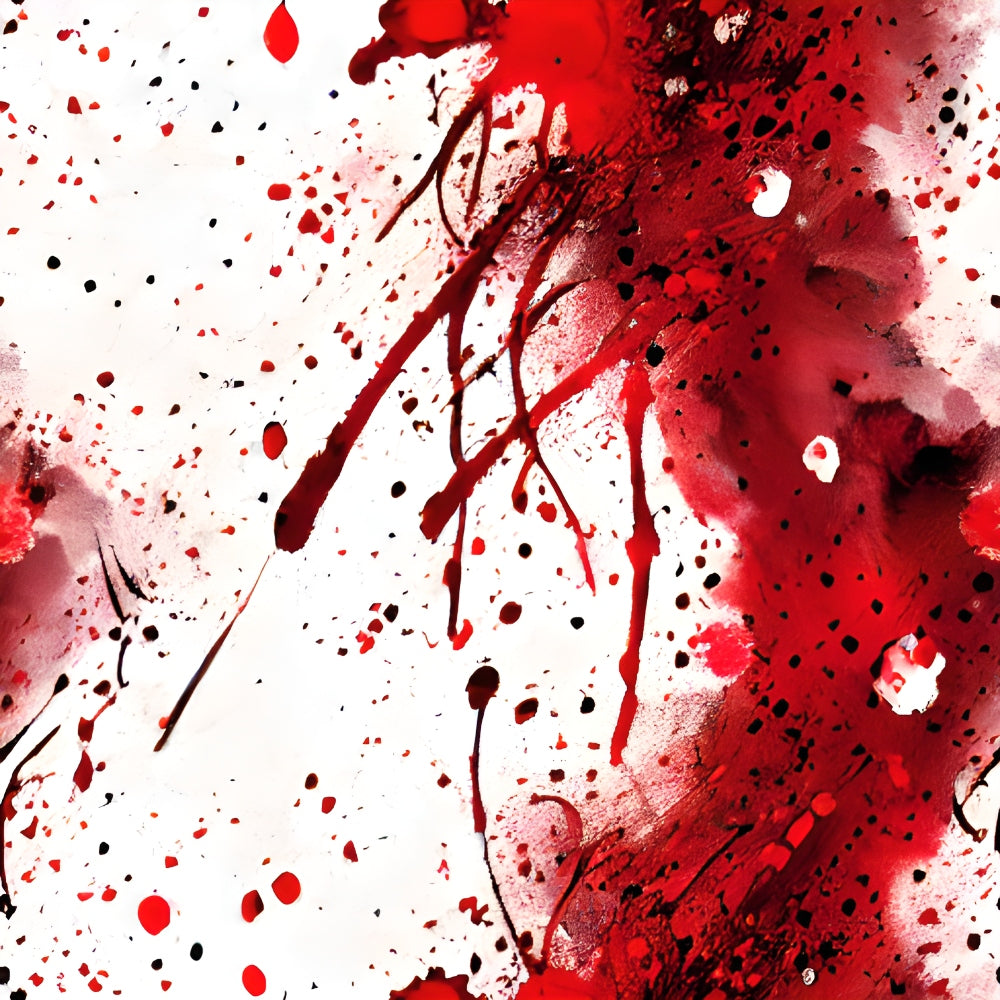 Scarlet Splash Pattern 10 Minky Fabric