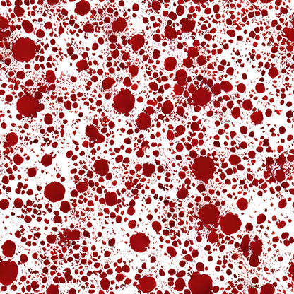 Scarlet Splash Pattern 11 Minky Fabric