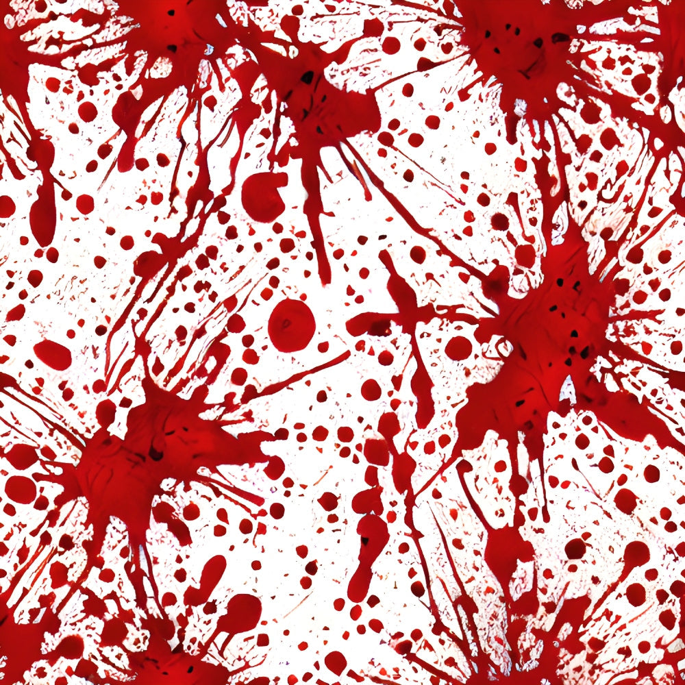 Scarlet Splash Pattern 15 Minky Fabric