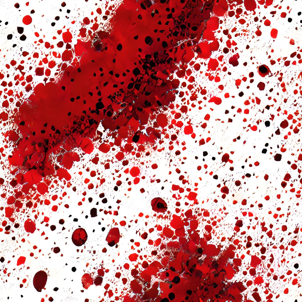 Scarlet Splash Pattern 17 Minky Fabric