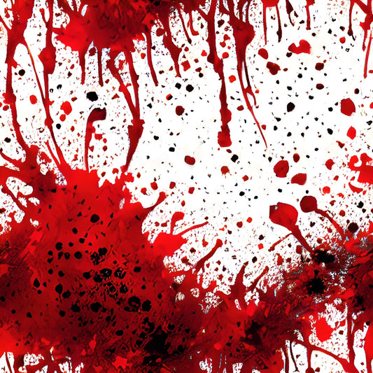 Blood Spatter Pattern 19 Quilting Cotton Fabric