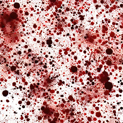 Scarlet Splash Pattern 1 Minky Fabric