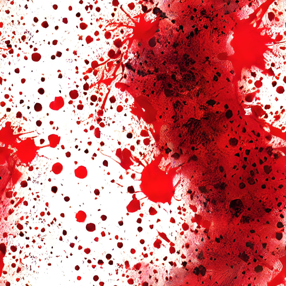 Scarlet Splash Pattern 25 Minky Fabric