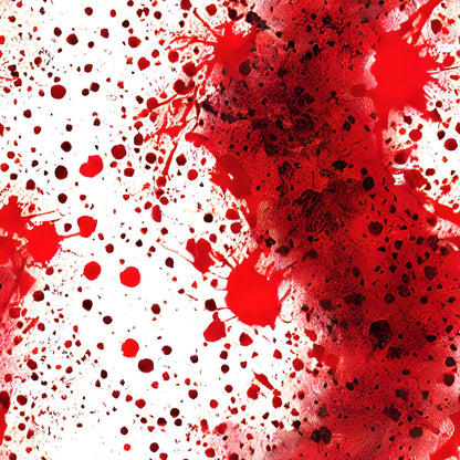 Scarlet Splash Pattern 25 Minky Fabric