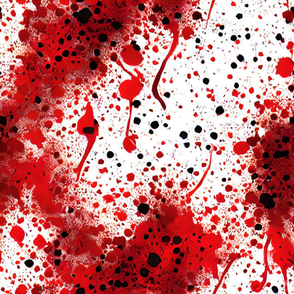 Scarlet Splash Pattern 5 Minky Fabric