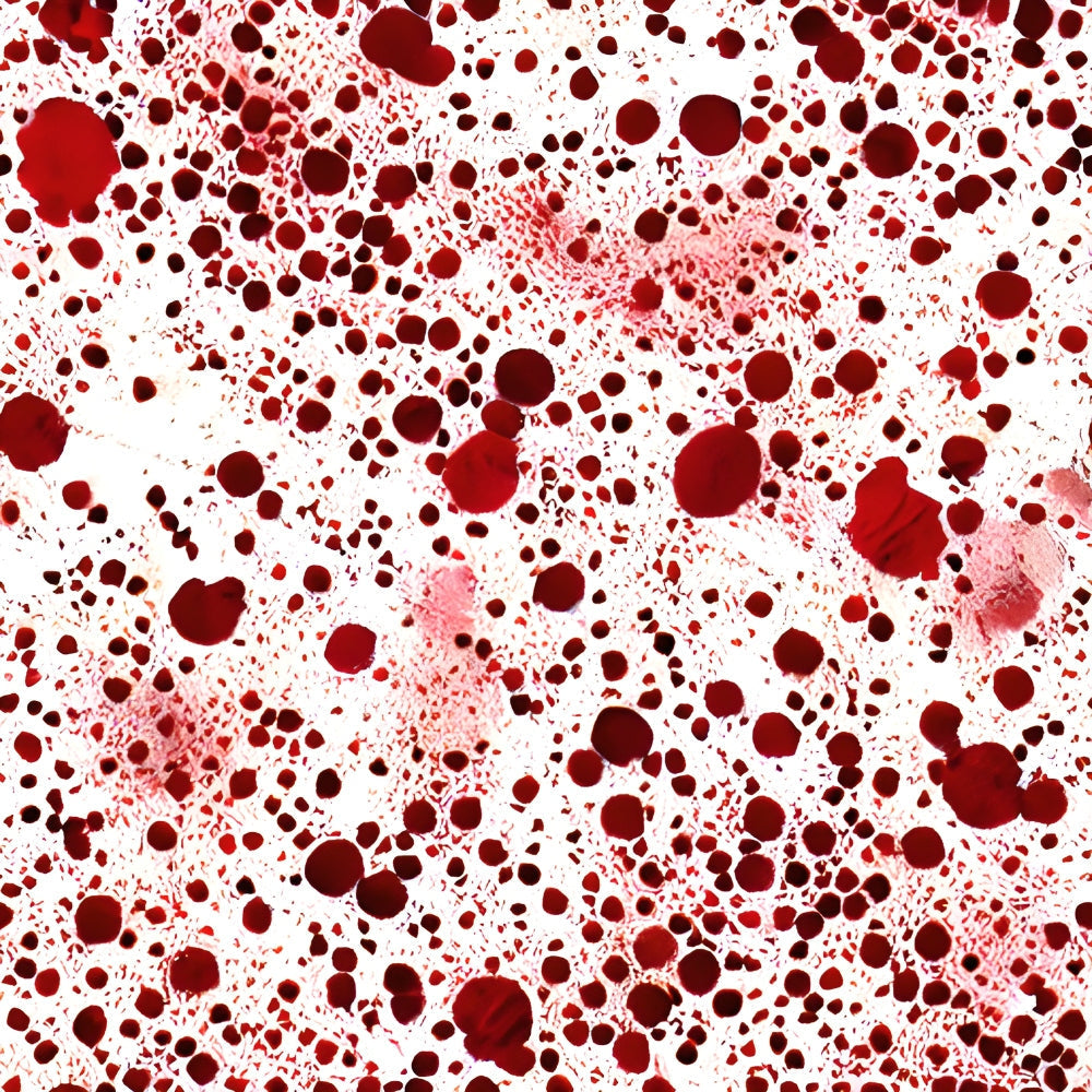 Scarlet Splash Pattern 6 Minky Fabric