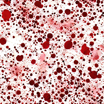 Scarlet Splash Pattern 6 Minky Fabric