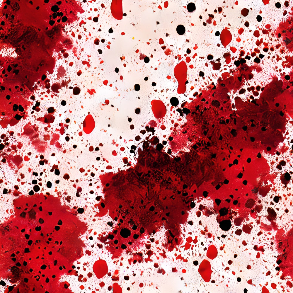 Scarlet Splash Pattern 8 Minky Fabric
