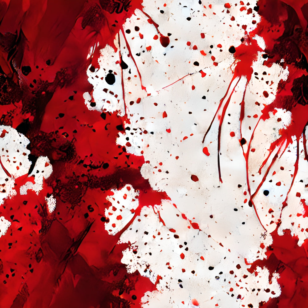 Scarlet Splash Pattern 9 Minky Fabric