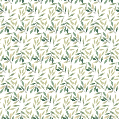 Bloom Time Leaves Pattern 3 Quilting Cotton Fabric