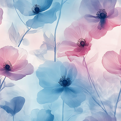 Blossom Mist Delight Pattern 11 Quilting Cotton Fabric