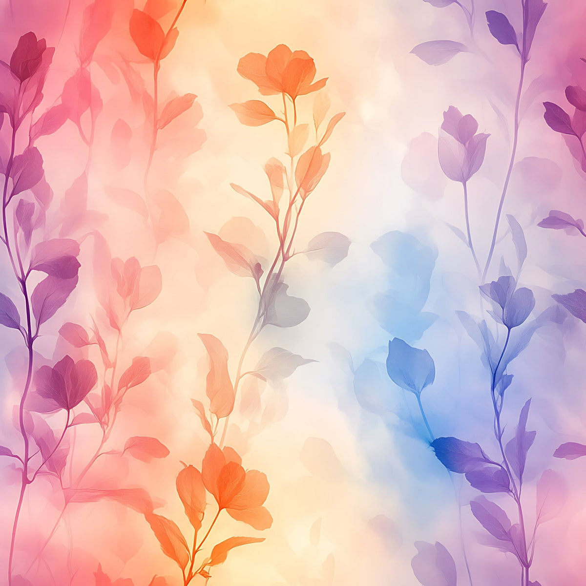 Petal Haze Pattern 8 Minky Fabric