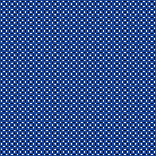 Blue Bandana Pattern 2 Quilting Cotton Fabric