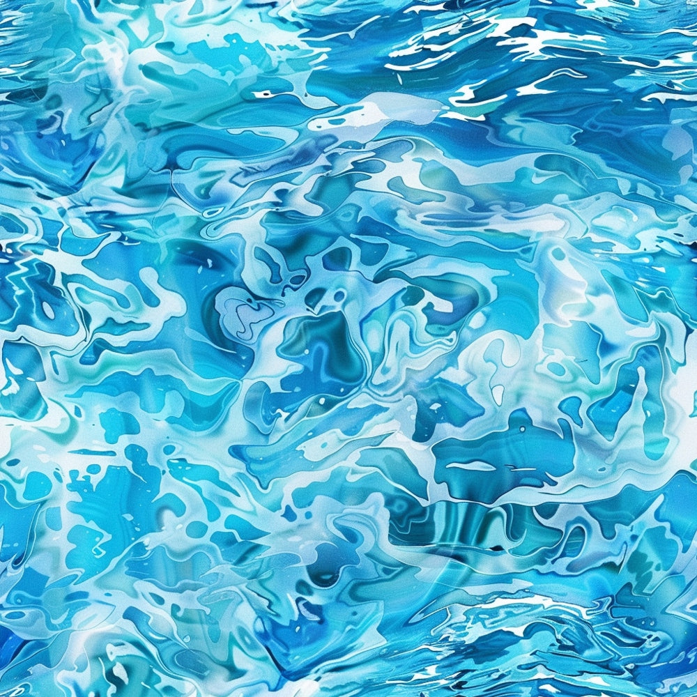 Liquid Sapphire Pattern 10 Minky Fabric