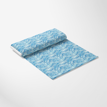 Blue Water Pattern 14 Quilting Cotton Fabric