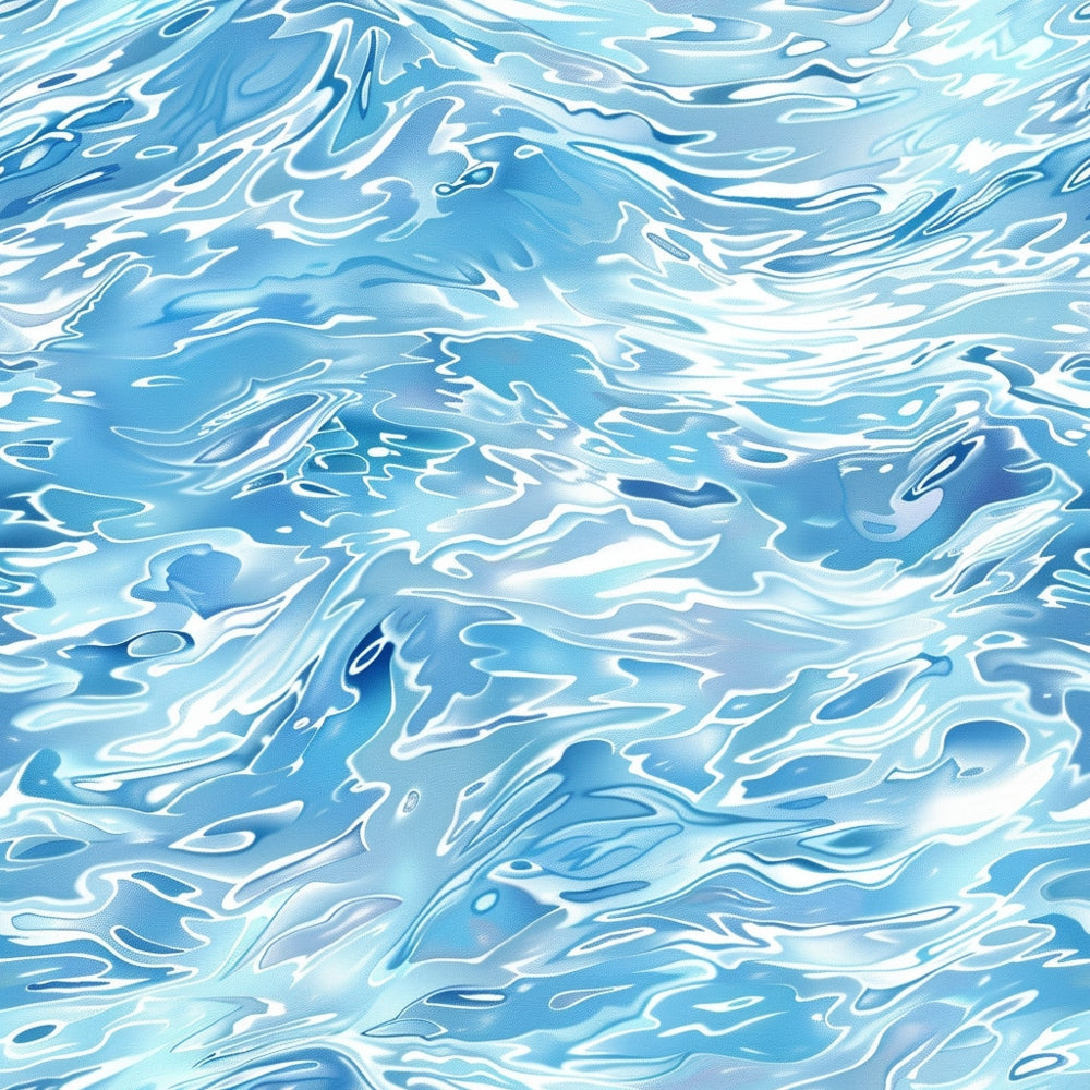 Liquid Sapphire Pattern 14 Minky Fabric