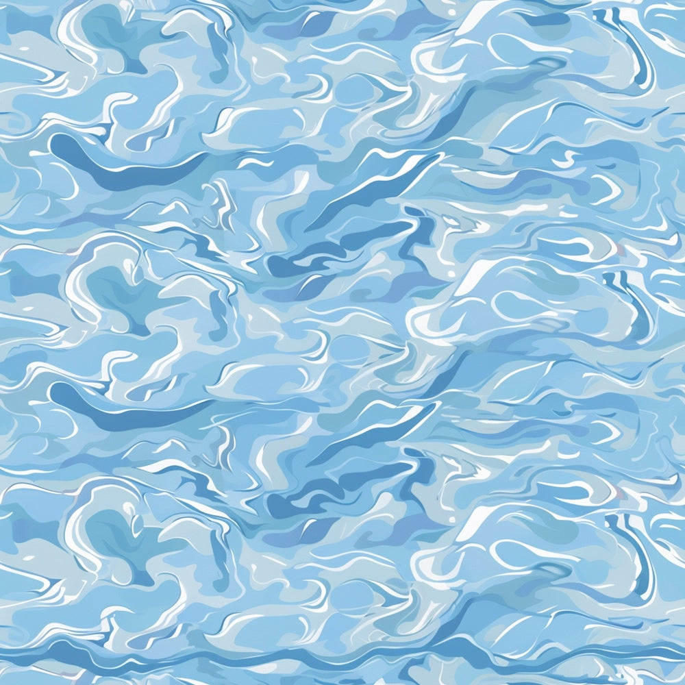 Liquid Sapphire Pattern 16 Minky Fabric