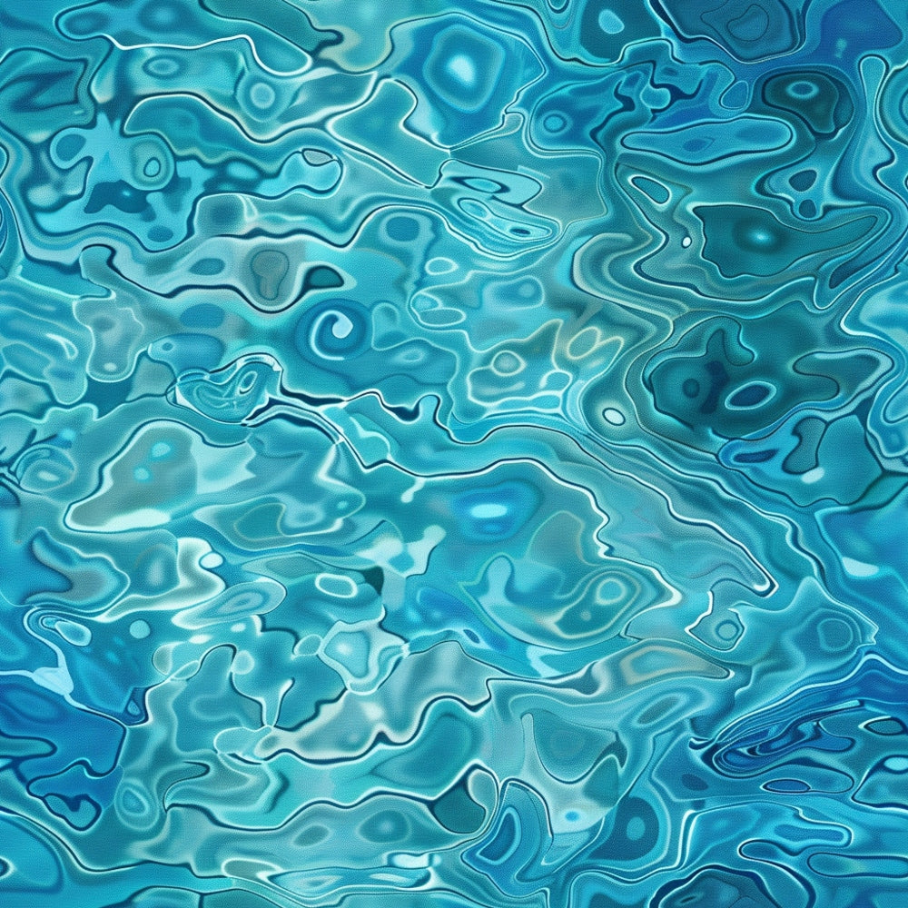 Liquid Sapphire Pattern 1 Minky Fabric