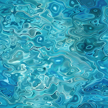 Liquid Sapphire Pattern 1 Minky Fabric