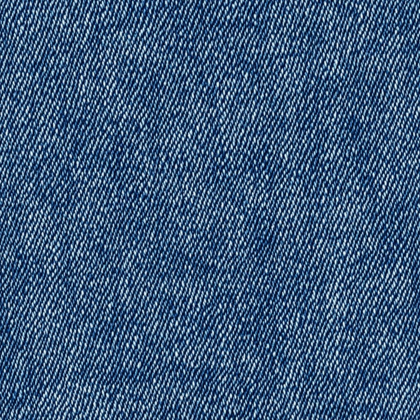 Blue Jean Denim Fabric Texture Pattern 11 Quilting Cotton Fabric