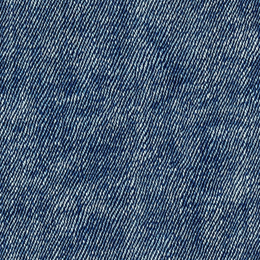 Blue Jean Denim Fabric Texture Pattern 9 Quilting Cotton Fabric