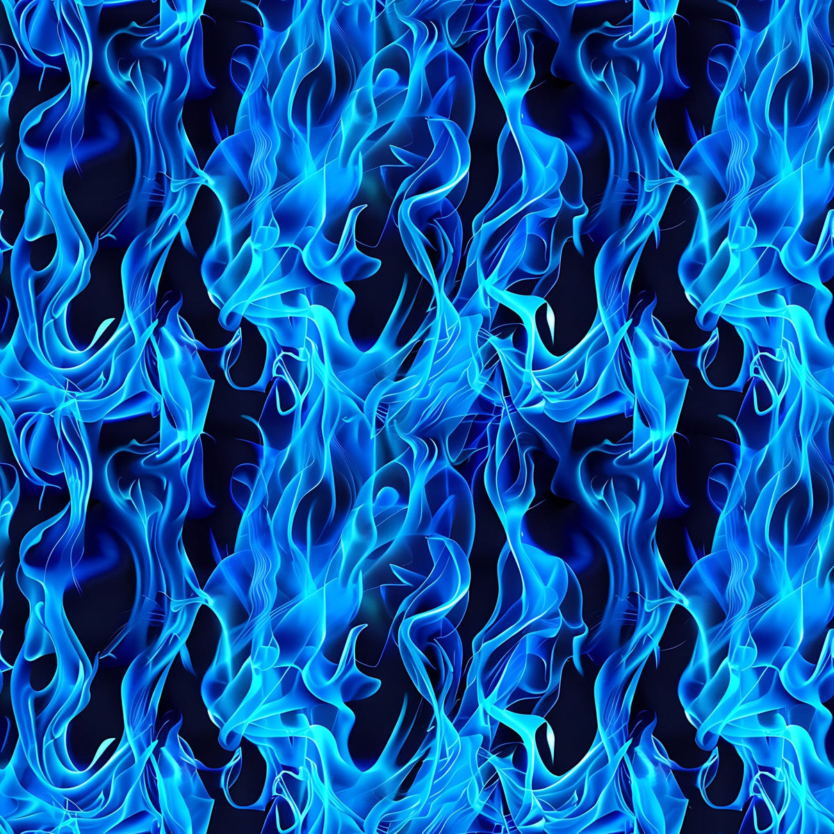 Sapphire Inferno Pattern 10 Minky Fabric