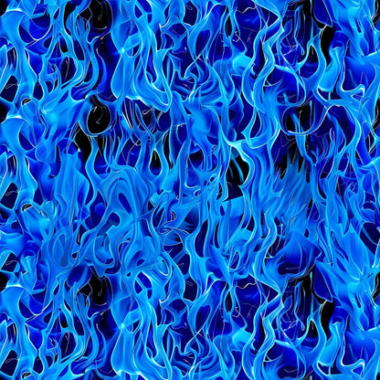 Sapphire Inferno Pattern 11 Minky Fabric