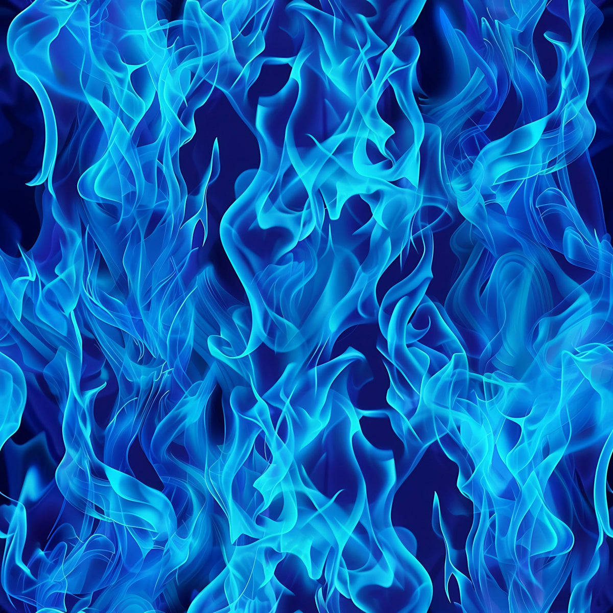 Sapphire Inferno Pattern 12 Minky Fabric