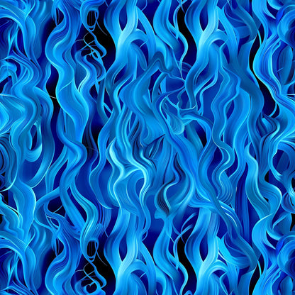 Sapphire Inferno Pattern 13 Minky Fabric