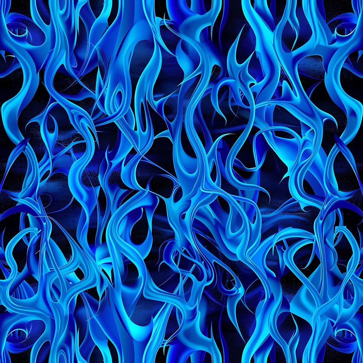 Sapphire Inferno Pattern 15 Minky Fabric