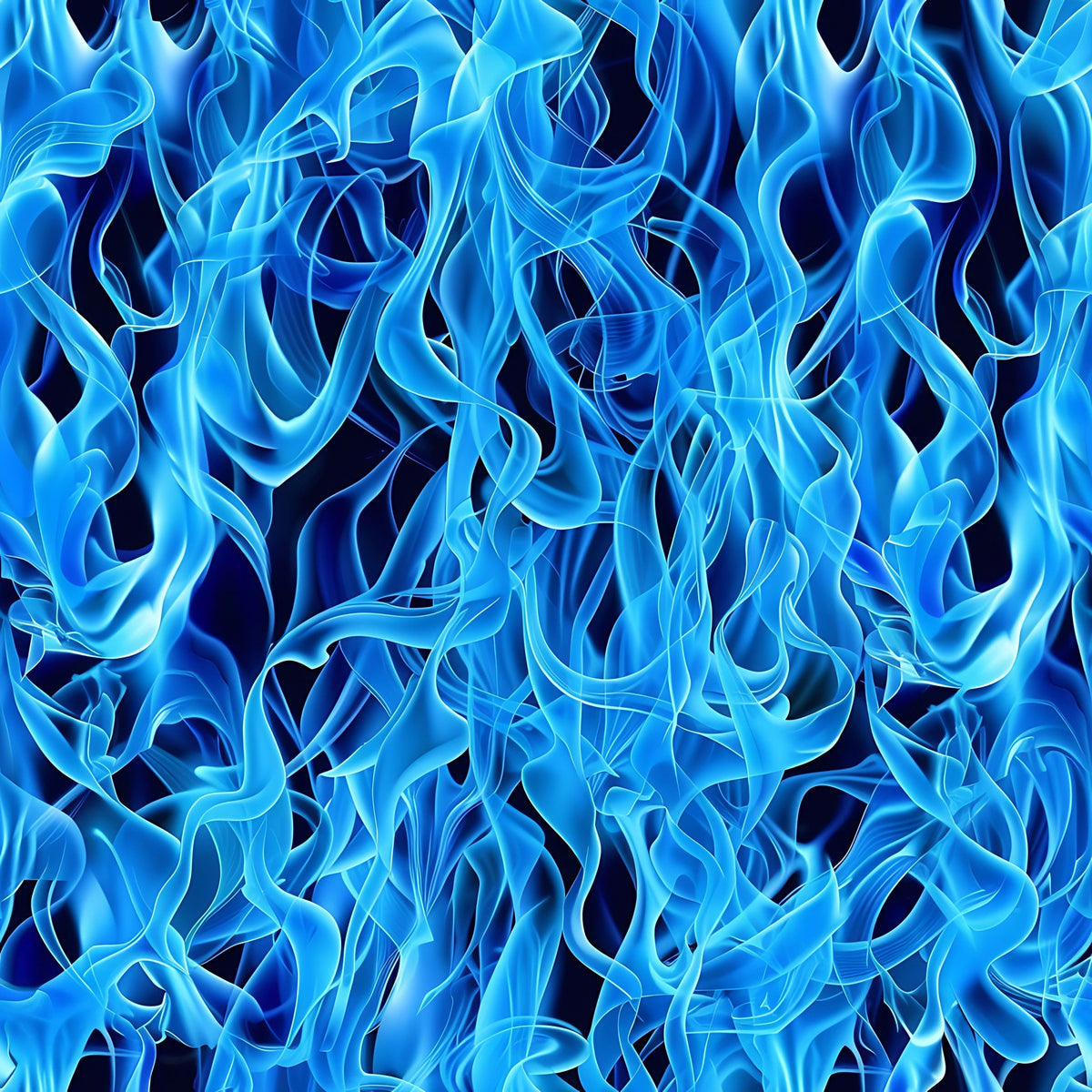 Sapphire Inferno Pattern 5 Minky Fabric