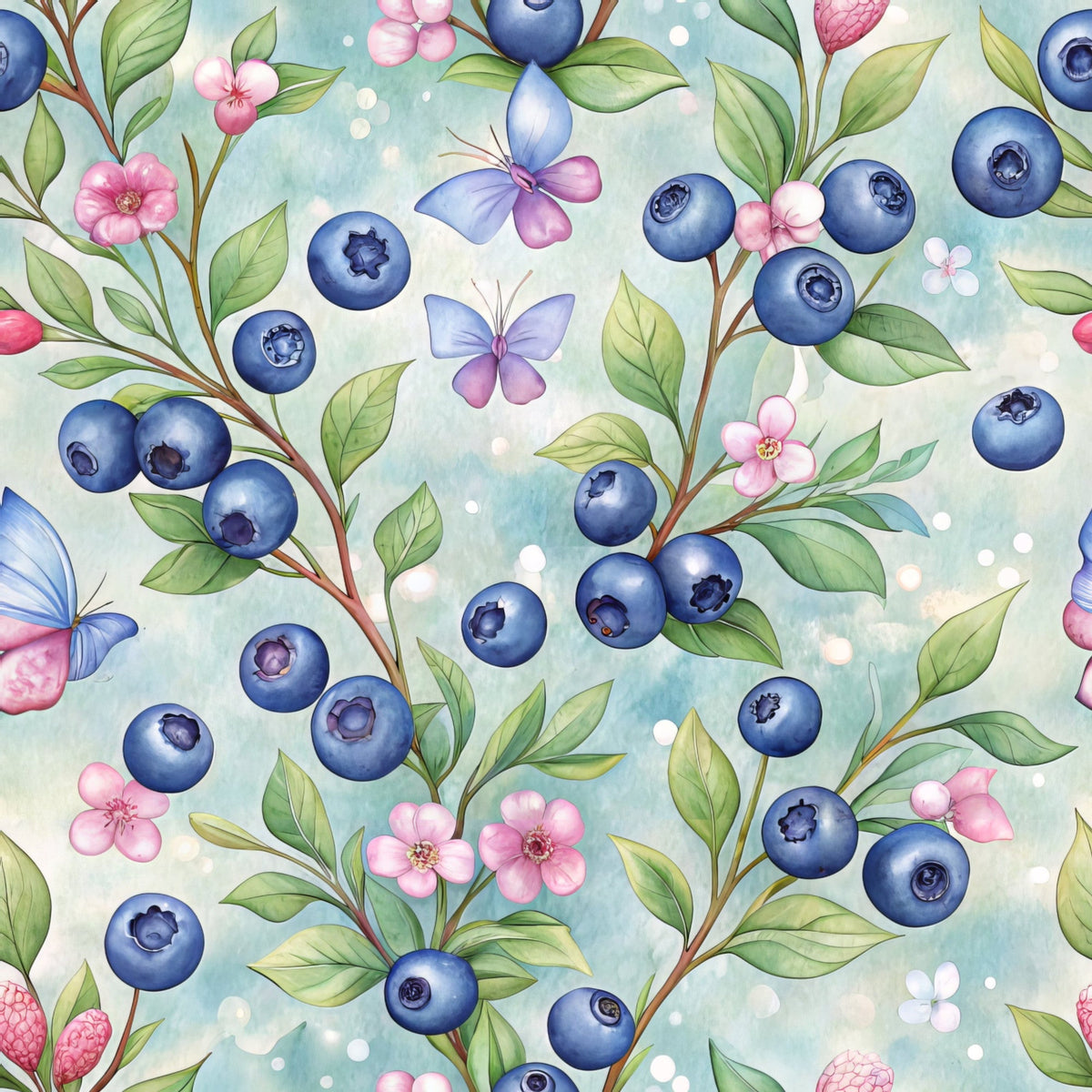 Huckleberry Harvest Pattern 3 Minky Fabric