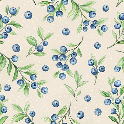 Huckleberry Harvest Pattern 4 Minky Fabric
