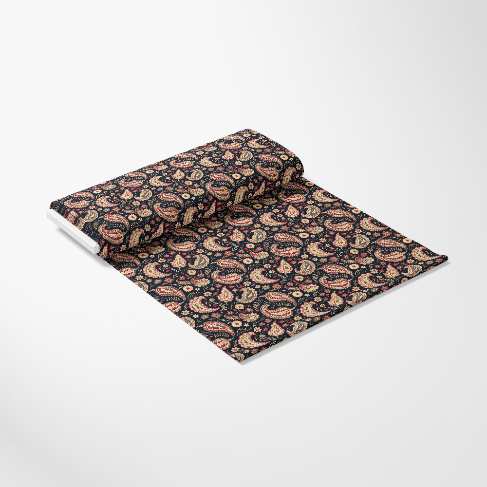 Boho Floral Paisley Pattern 10 Quilting Cotton Fabric