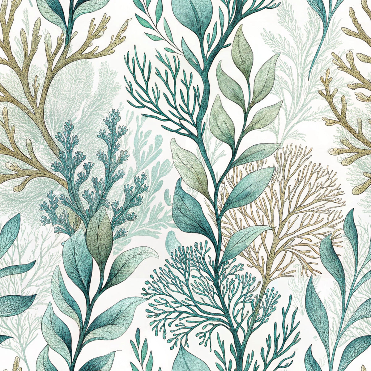Tidepool Treasures Pattern 3 Minky Fabric