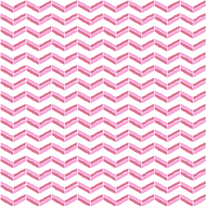 Pink Ribbon Love Pattern 10 Minky Fabric