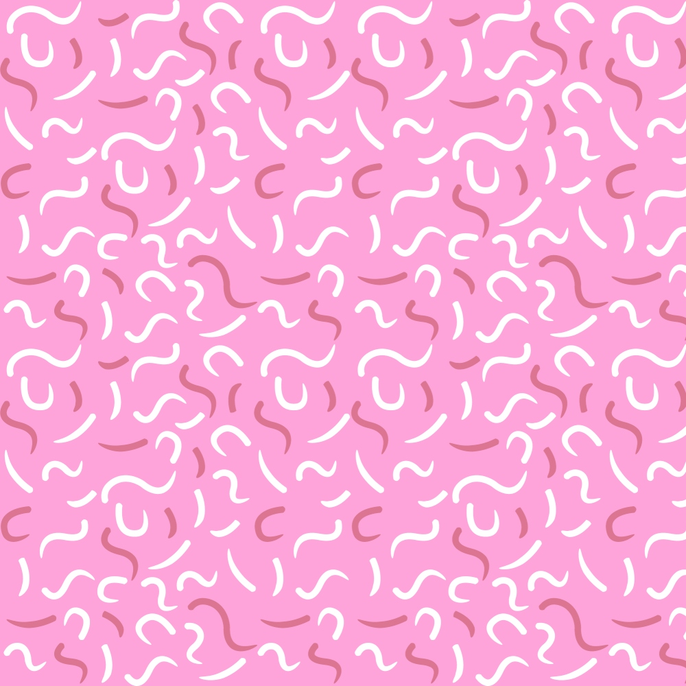 Pink Ribbon Love Pattern 11 Minky Fabric