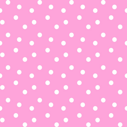 Pink Ribbon Love Pattern 2 Minky Fabric
