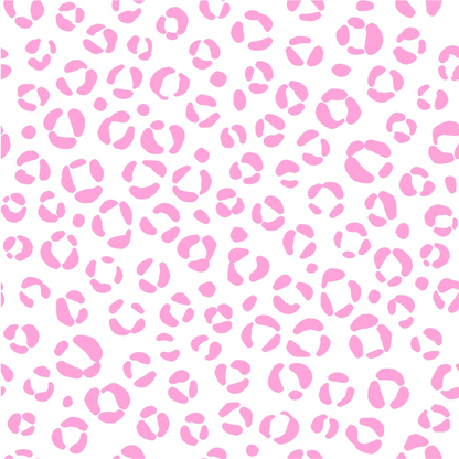 Pink Ribbon Love Pattern 3 Minky Fabric