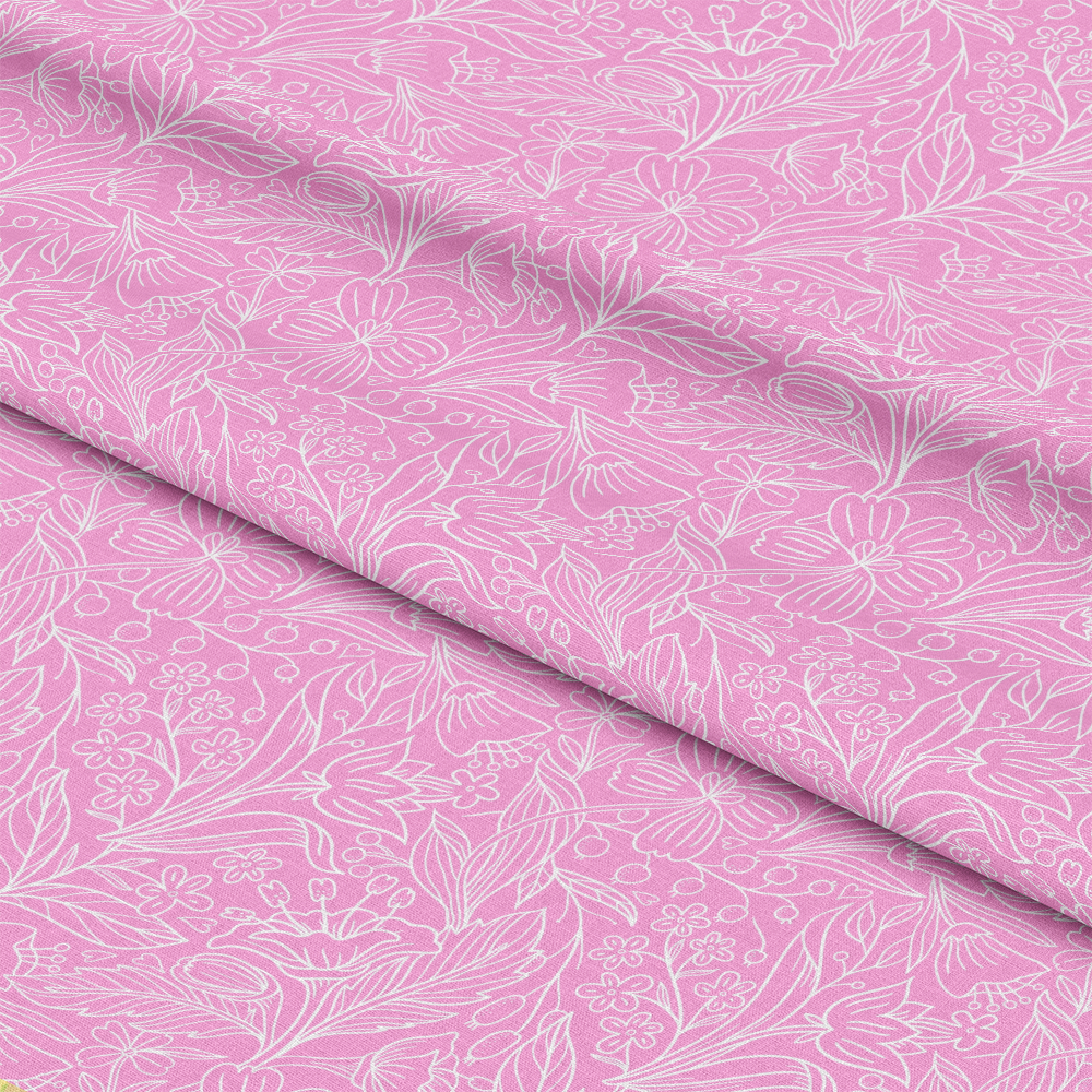 Breast Cancer Awareness Pattern 4 Quilting Cotton Fabric