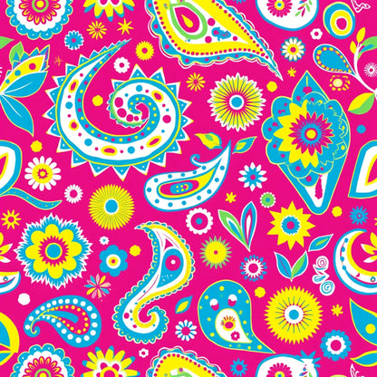 Fiesta Blooms Pattern 15 Minky Fabric