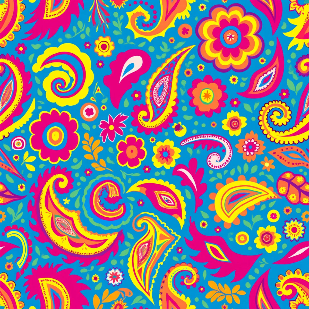 Fiesta Blooms Pattern 9 Minky Fabric