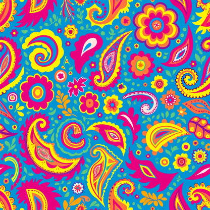Fiesta Blooms Pattern 9 Minky Fabric