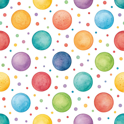 Sprinkle Party Pattern 11 Minky Fabric