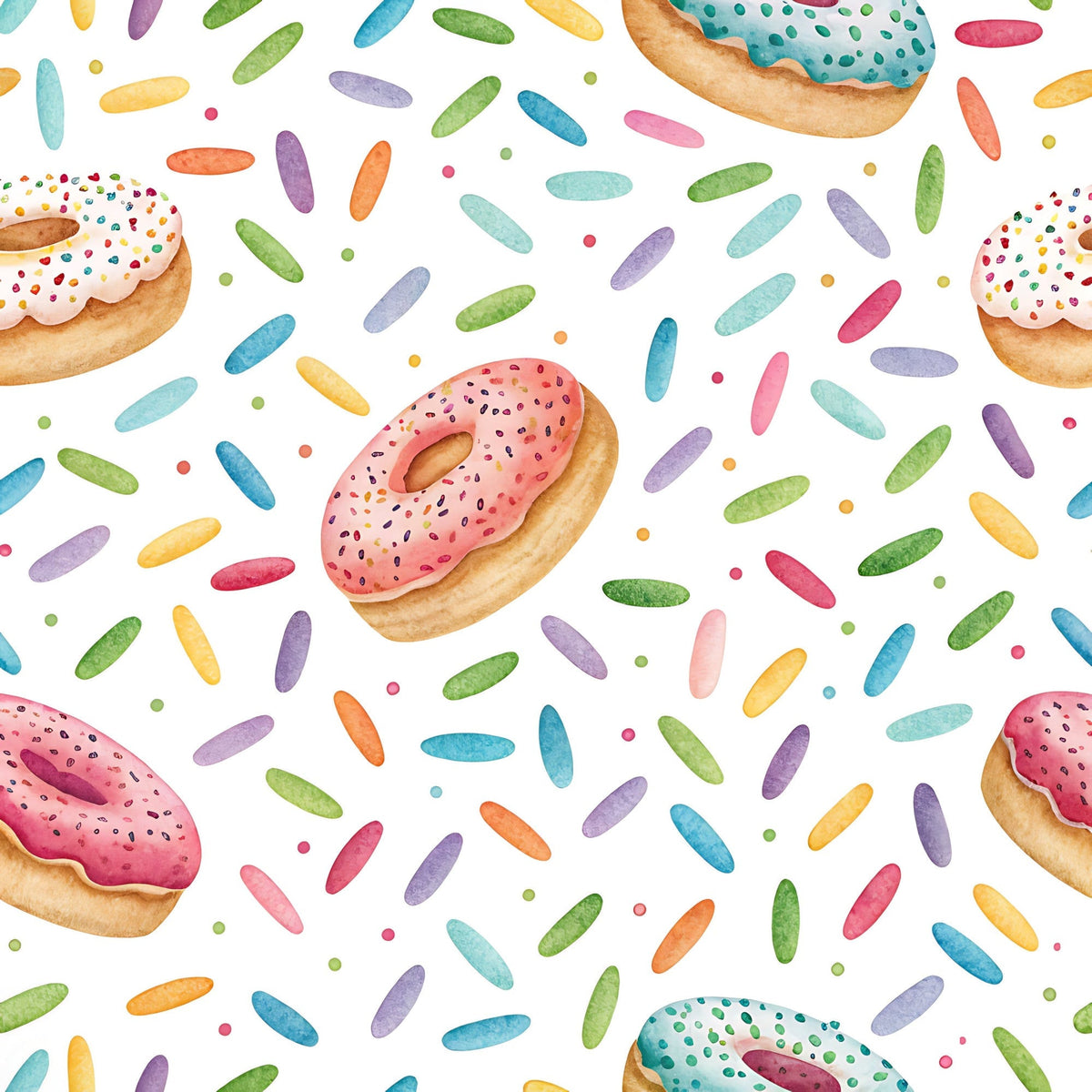 Sprinkle Party Pattern 16 Minky Fabric