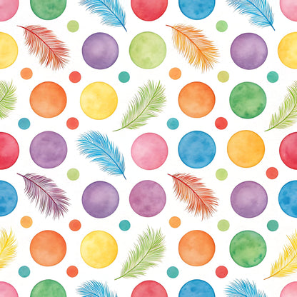 Sprinkle Party Pattern 2 Minky Fabric