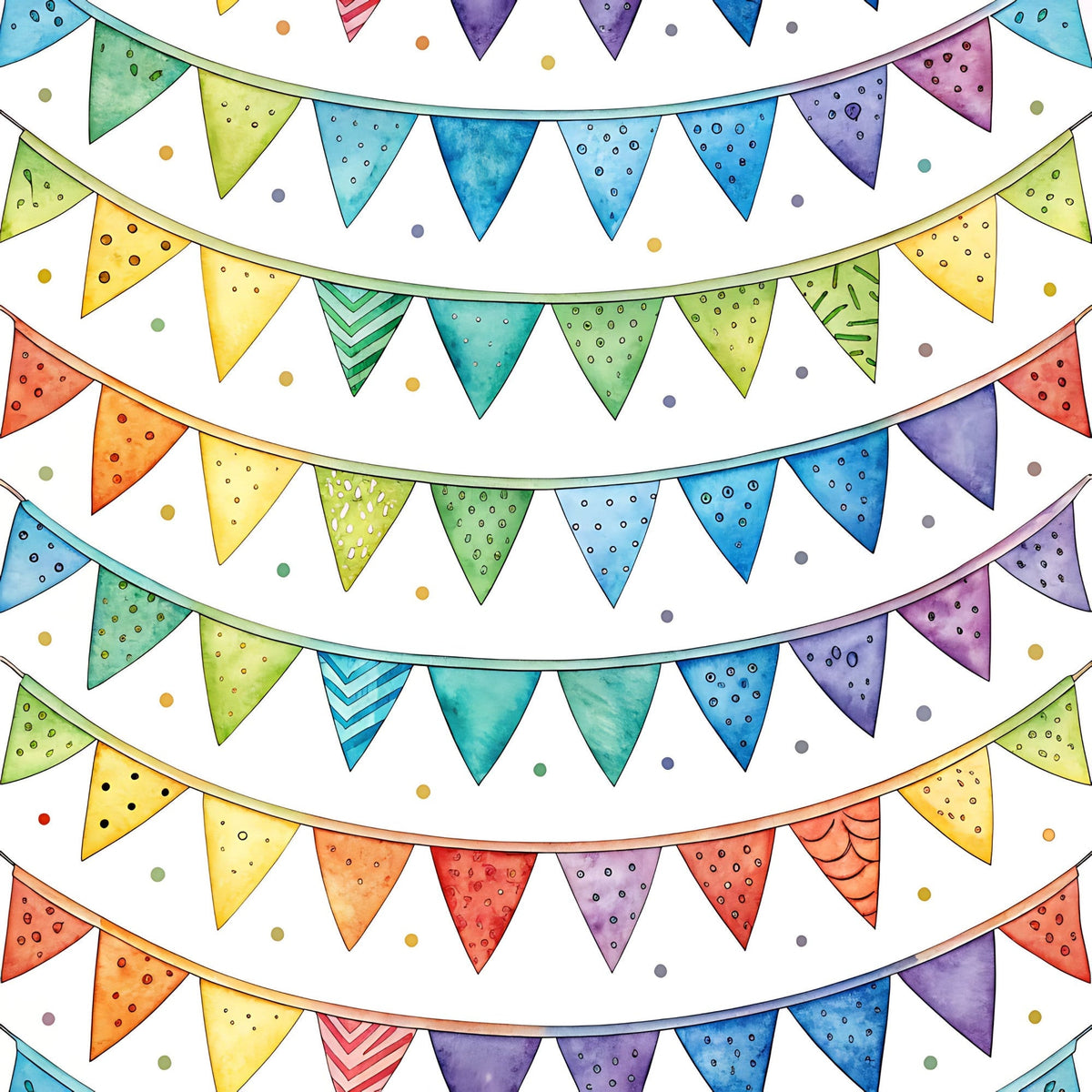Sprinkle Party Pattern 9 Minky Fabric