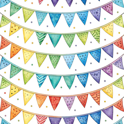 Sprinkle Party Pattern 9 Minky Fabric